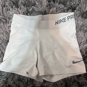 White Nike Pros